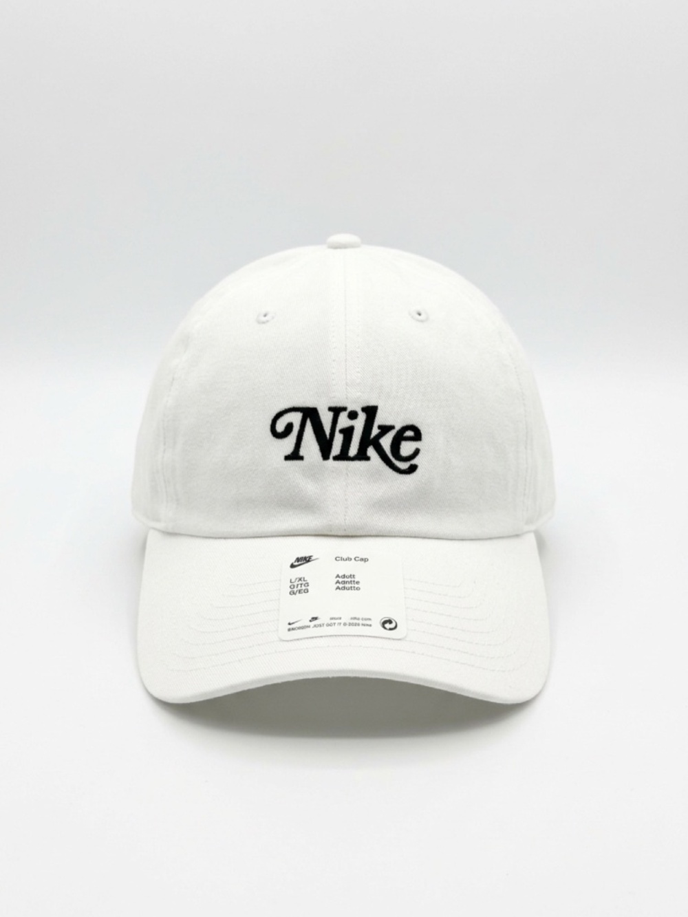Nike 1972 Club Cap White Unisex Adjustable L/XL